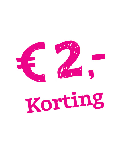 2 euro korting