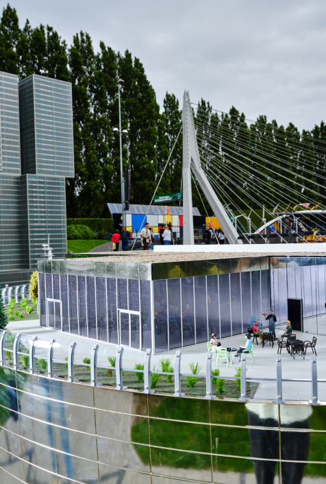 Architectuur in Madurodam, het Depot