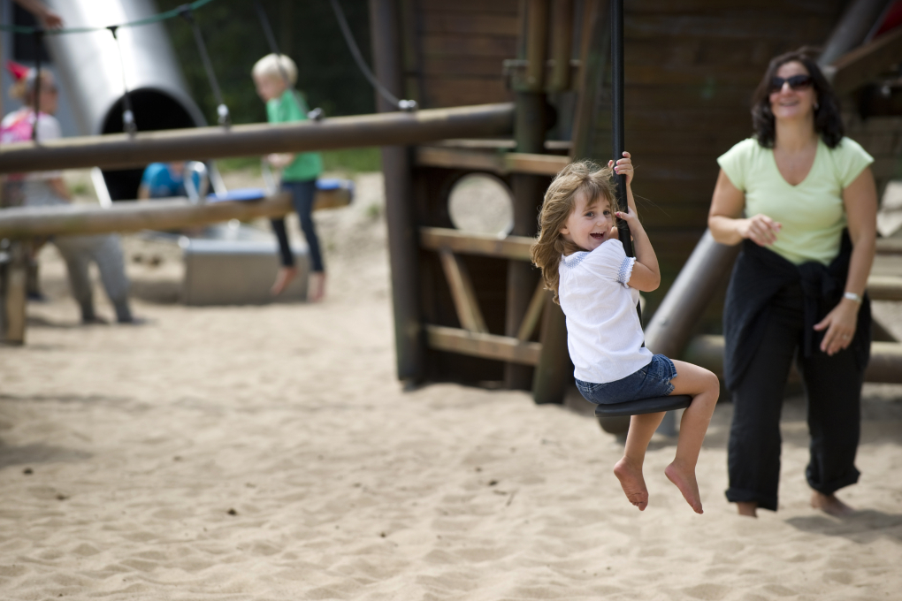 buitenactiviteit speeltuin