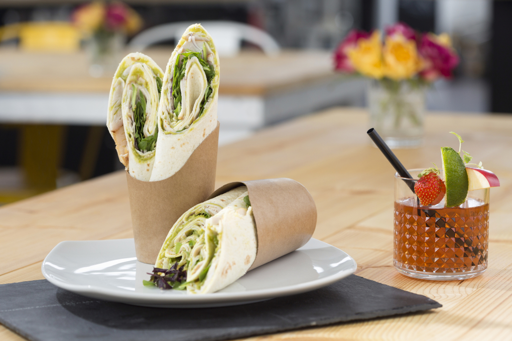 Wraps in restaurant Madurodam