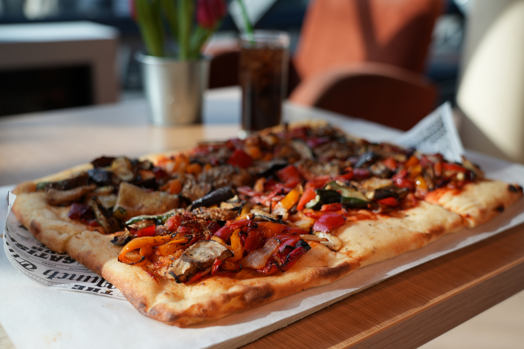 Pizza groente in Madurodam