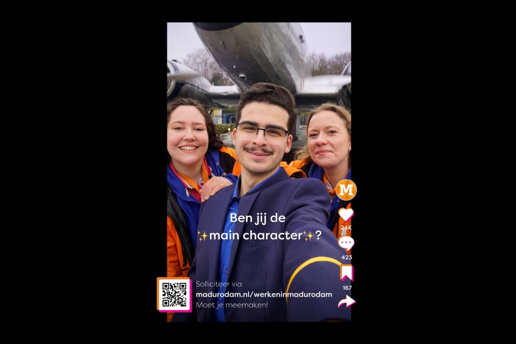 3 collega's van Madurodam