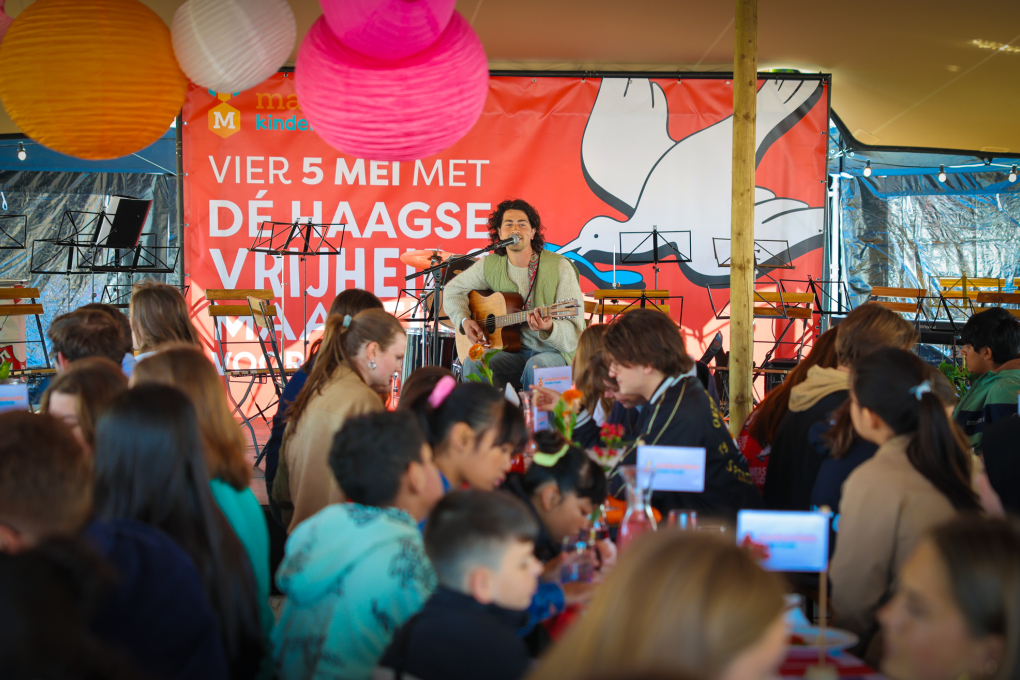 Ruimte voor muziek tijdens Haagse Vrijheidsmaaltijd 2026