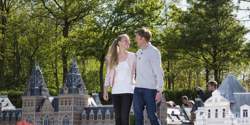 Voor stelletjes en vrienden is er veel te doen in Madurodam