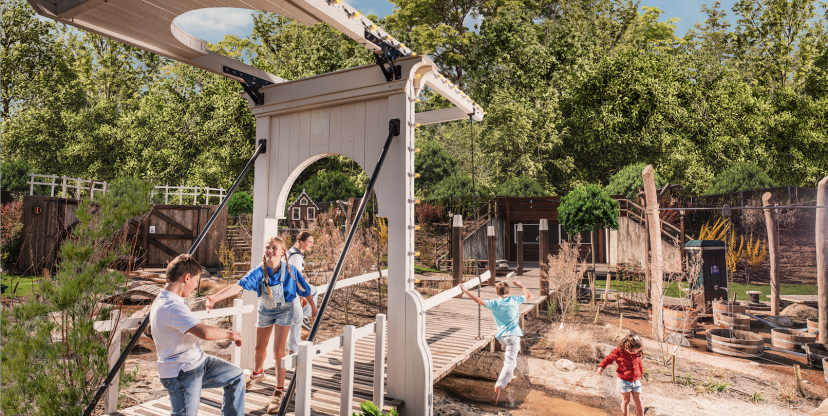 Speel met water in Madurodam Rivierenland