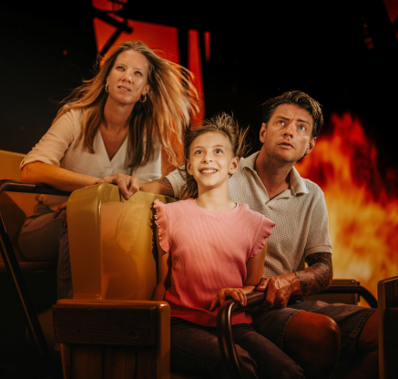 Gezin in De Windjager