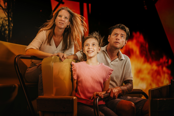 Gezin in De Windjager