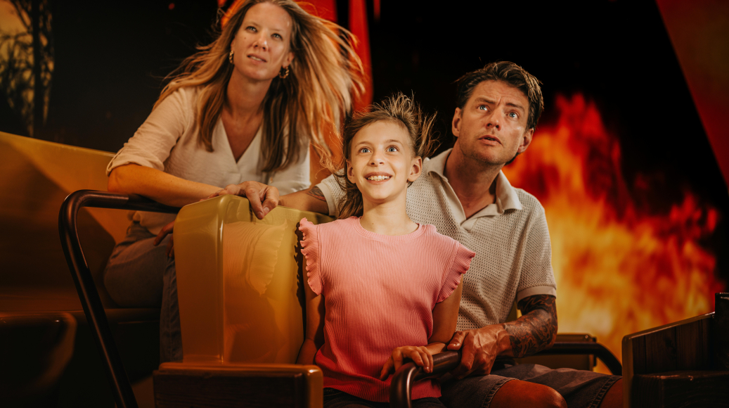 Gezin in De Windjager