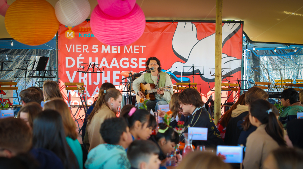 Ruimte voor muziek tijdens Haagse Vrijheidsmaaltijd 2026
