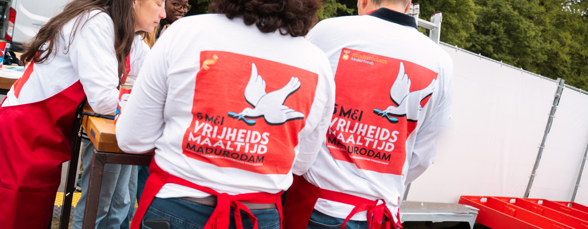 vrijheidsmaaltijd 5 mei in Den Haag