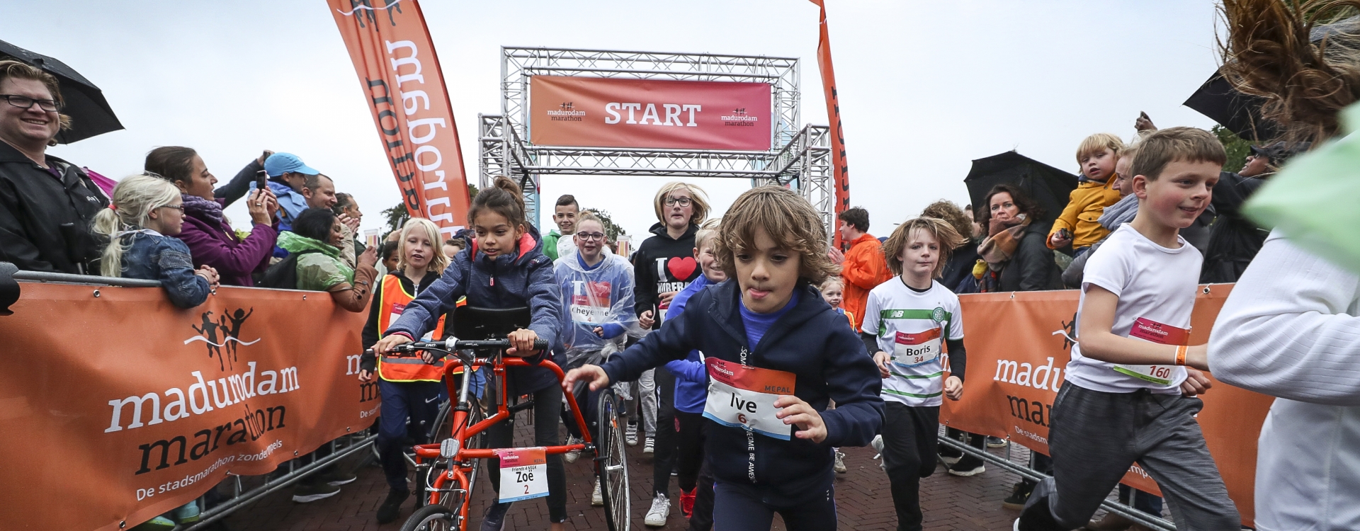 Kinderen in actie voor een ander bij Madurodam Marathon