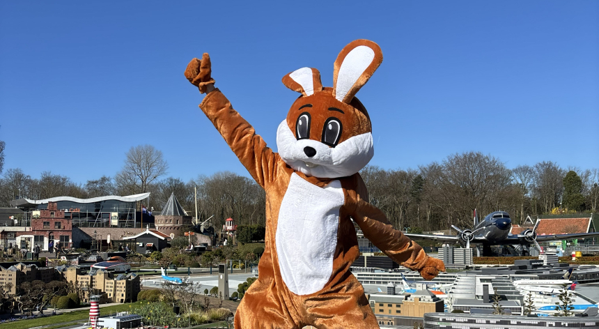 Paashaas in Madurodam: verstopt eitjes van 3 t/m 6 april 2026