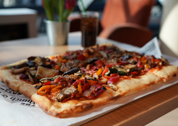 Pizza groente in Madurodam