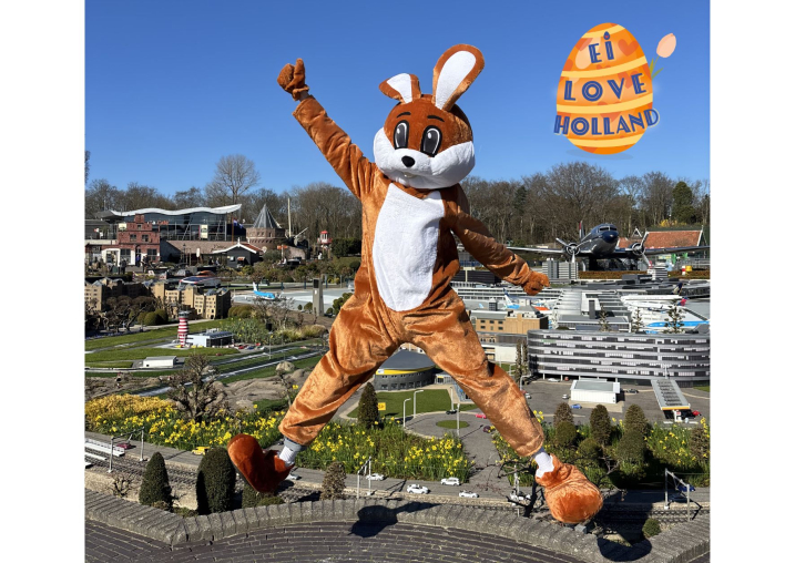 Paashaas in Madurodam: verstopt eitjes van 3 t/m 6 april 2026